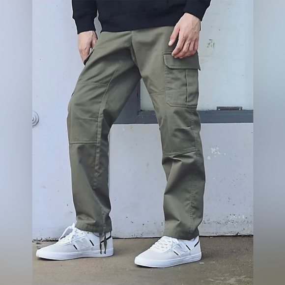 Empyre Orders Cargo Pants In Olive Green Size 32 - Picture 1 of 16